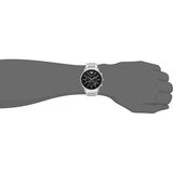 Emporio Armani Sportivo Chronograph Black Dial Silver Steel Strap Watch For Men - AR2460 Authentic Buy Shop Now
