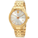 Versace Hellenyium Analog White Dial Gold Steel Strap Watch for Men - VEVK00720 Authentic Buy Shop Now