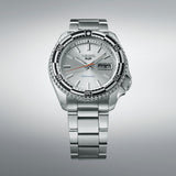 Seiko 5 Sports Special Edition Silver Dial Silver Steel Strap Watch For Men - SRPK09K1 Authentic Buy Shop Now