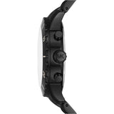 Michael Kors Cunningham Chronograph Black Dial Black Steel Strap Watch For Men - MK8965 Authentic Buy Shop Now