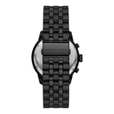 Michael Kors Cunningham Chronograph Black Dial Black Steel Strap Watch For Men - MK8965 Authentic Buy Shop Now