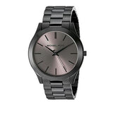 Michael Kors Slim Runway Black Dial Black Steel Strap Watch for Men - MK8507 Authentic Buy Shop Now