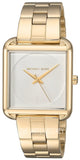 Michael Kors Lake Quartz White Dial Gold Steel Strap Watch For Women - MK3644 Authentic Buy Shop Now