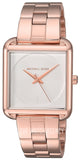 Michael Kors Lake Quartz White Dial Rose Gold Steel Strap Watch For Women - MK3645 Authentic Buy Shop Now