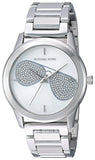 Michael Kors Harman Analog Silver Dial Silver Steel Strap Watch For Women - MK3672 Authentic Buy Shop Now
