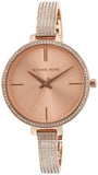 Michael Kors Jaryn Quartz Rose Gold Dial Rose Gold Steel Strap Watch For Women - MK3785 Authentic Buy Shop Now