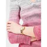 Michael Kors Portia Quartz Gold Dial Gold Steel Strap Watch For Women - MK3838 Authentic Buy Shop Now