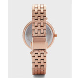 Michael Kors Darci Quartz Rose Gold Dial Rose Gold Steel Strap Watch For Women - MK4514 Authentic Buy Shop Now