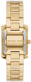 Michael Kors Emery Three-Hand Crystals Silver Dial Gold Steel Strap Watch for Women - MK4640 Authentic Buy Shop Now