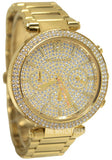 Michael Kors Parker Gold Dial Gold Steel Strap Watch for Women - MK5856 Authentic Buy Shop Now