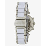 Michael Kors Parker Chronograph Silver Dial Silver Steel Strap Watch For Women - MK6354 Authentic Buy Shop Now