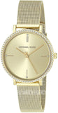 Michael Kors Darci Quartz Gold Dial Gold Mesh Strap Watch for Women - MK7121 Authentic Buy Shop Now