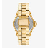 Michael Kors Bradshaw Chronograph Blue Dial Gold Steel Strap Watch For Women - MK5923 Authentic Buy Shop Now