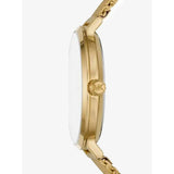 Michael Kors Irving Quartz Gold Dial Gold Mesh Strap Watch For Men - MK8741 Authentic Buy Shop Now