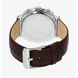 Michael Kors Sullivan Quartz Blue Dial Brown Leather Strap Watch For Men - MK8996 Authentic Buy Shop Now