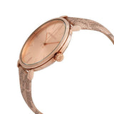 Michael Kors Addyson Quartz Rose Gold Dial Pink Leather Strap Watch for Women - MK2953 Authentic Buy Shop Now