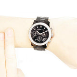 Michael Kors Runway Black Dial Black Steel Strap Watch for Women - MK5190 Authentic Buy Shop Now
