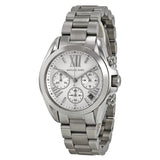 Michael Kors Bradshaw Chronograph Silver Dial Silver Steel Strap Watch for Women - MK6174 Authentic Buy Shop Now