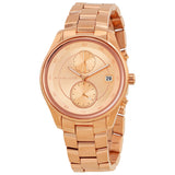 Michael Kors Briar Quartz Rose Gold Dial Rose Gold Steel Strap Watch For Women - MK6465 Authentic Buy Shop Now
