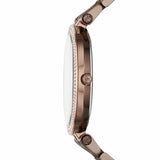 Michael Kors Darci Quartz Brown Dial Brown Steel Strap Watch For Women - MK3416 Authentic Buy Shop Now