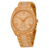 Michael Kors Bryn Rose Gold Dial Two Tone Steel Strap Watch for Women - MK6135 Authentic Buy Shop Now