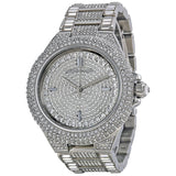Michael Kors Kerry Crystal Pave Silver Dial Silver Steel Strap Watch For Women - MK3359 Authentic Buy Shop Now