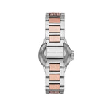 Michael Kors Camille Multifunction White Dial Two Tone Steel Strap Watch For Women - MK6846 Authentic Buy Shop Now
