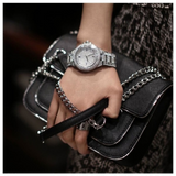 Michael Kors Camille Crystal Pave Dial Silver Steel Strap Watch for Women - MK5869 Authentic Buy Shop Now