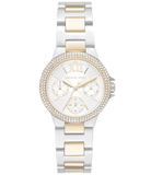 Michael Kors Camille Multifunction Silver Dial Two Tone Steel Strap Watch For Women - MK6982 Authentic Buy Shop Now