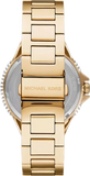 Michael Kors Camille Analog Blue Dial Gold Steel Strap Watch For Women - MK7341 Authentic Buy Shop Now