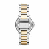 Michael Kors Camille Multifunction Silver Dial Two Tone Steel Strap Watch For Women - MK6982 Authentic Buy Shop Now