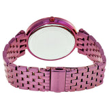 Michael Kors Darci Black Dial Purple Steel Strap Watch for Women - MK3554 Authentic Buy Shop Now