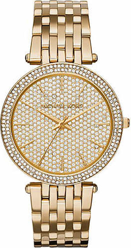 Michael Kors Darci Gold Dial Gold Steel Strap Watch for Women - MK3438 Authentic Buy Shop Now