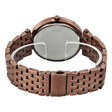Michael Kors Darci Quartz Brown Dial Brown Steel Strap Watch For Women - MK3416 Authentic Buy Shop Now