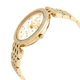 Michael Kors Darci White Dial Gold Steel Strap Watch for Women - MK3727 Authentic Buy Shop Now