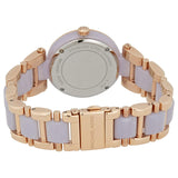 Michael Kors Delray Rose Gold Dial Two Tone Steel Strap Watch for Women - MK4319 Authentic Buy Shop Now