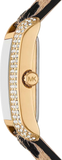 Michael Kors Emery Quartz Diamonds Black Dial Cheetah Print Leather Strap Watch For Women - MK7387 Authentic Buy Shop Now