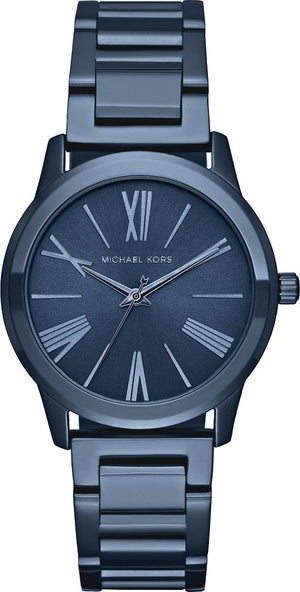 Michael Kors Hartman Quartz Blue Dial Blue Steel Strap Watch For Women - MK3509 Authentic Buy Shop Now