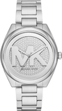 Michael Kors Janelle Quartz Silver Dial Silver Steel Strap Watch For Women - MK7311 Authentic Buy Shop Now