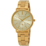 Michael Kors Jaryn Analog Quartz Gold Dial Gold Steel Strap Watch For Women - MK3500 Authentic Buy Shop Now