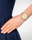 Michael Kors Jaryn Quartz Gold Dial Gold Steel Strap Watch For Women - MK3784 Authentic Buy Shop Now