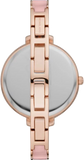 Michael Kors Jaryn Analog Rose Gold Dial Pink Steel Strap Watch For Women - MK4545 Authentic Buy Shop Now