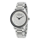 Michael Kors Kinley Diamond Pave Silver Dial Silver Steel Strap Watch for Women - MK5996 Authentic Buy Shop Now