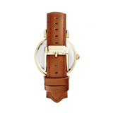 Michael Kors Catlin Champagne Dial Brown Leather Strap Watch for Women - MK2375 Authentic Buy Shop Now