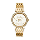 Michael Kors Darci White Dial Gold Steel Strap Watch for Women - MK3727 Authentic Buy Shop Now