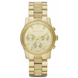 Michael Kors Runway Gold Dial Gold Steel Strap Watch for Women - MK5826 Authentic Buy Shop Now