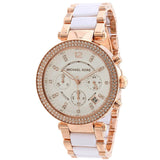 Michael Kors Parker White Dial Two Tone Steel Strap Watch for Women - MK5774 Authentic Buy Shop Now