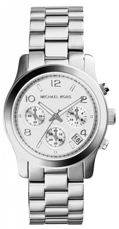 Michael Kors Runway Silver Dial Silver Steel Strap Watch for Women - MK5076 Authentic Buy Shop Now