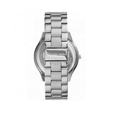 Michael Kors Slim Runway Quartz Pink Dial Silver Steel Strap Watch For Women - MK3380 Authentic Buy Shop Now