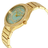 Michael Kors Kerry Mother of Pearl Dial Gold Steel Strap Watch for Women - MK3481 Authentic Buy Shop Now